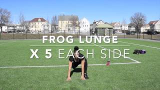 My daily warmup routine